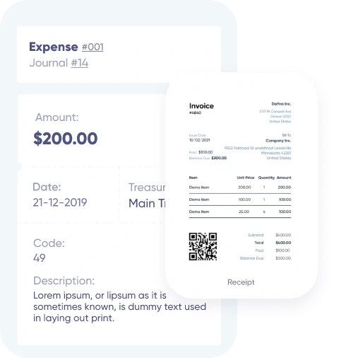 Easily submit and track expenses